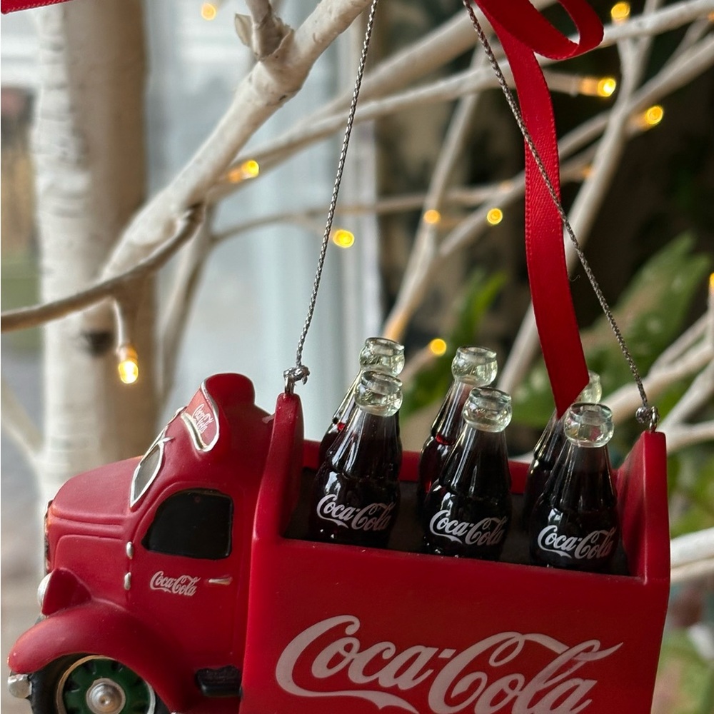 Coca-Cola Red Truck Ornament - Picture 3 of 3